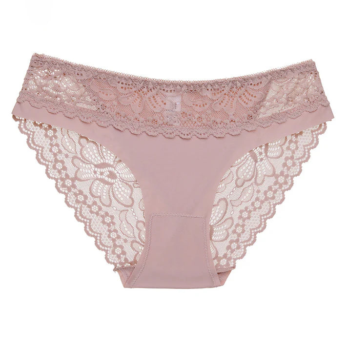 Pack of 2 Lace Elastane Soft Panties