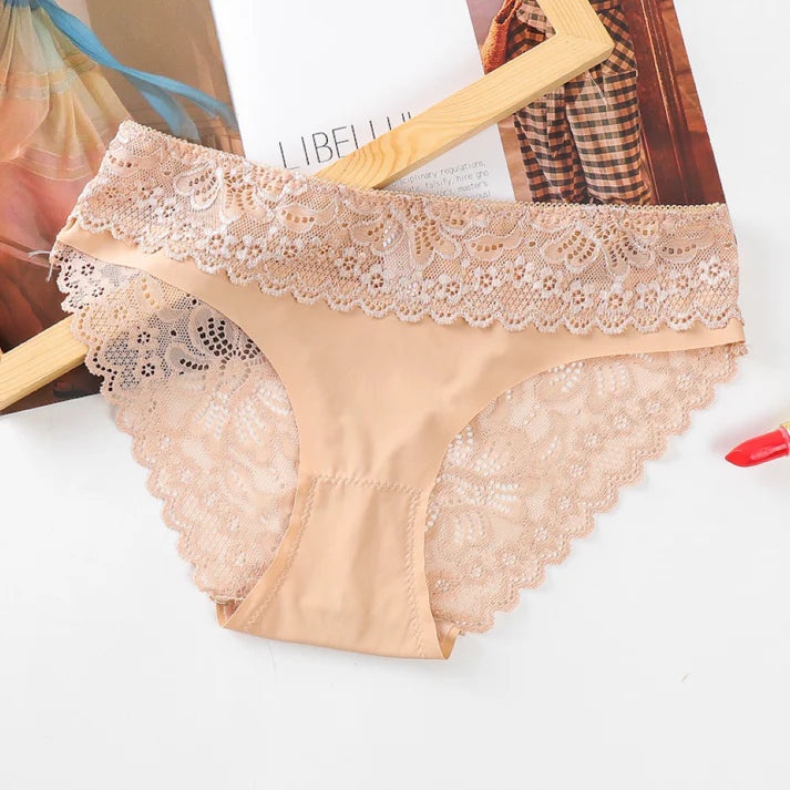 Pack of 2 Lace Elastane Soft Panties